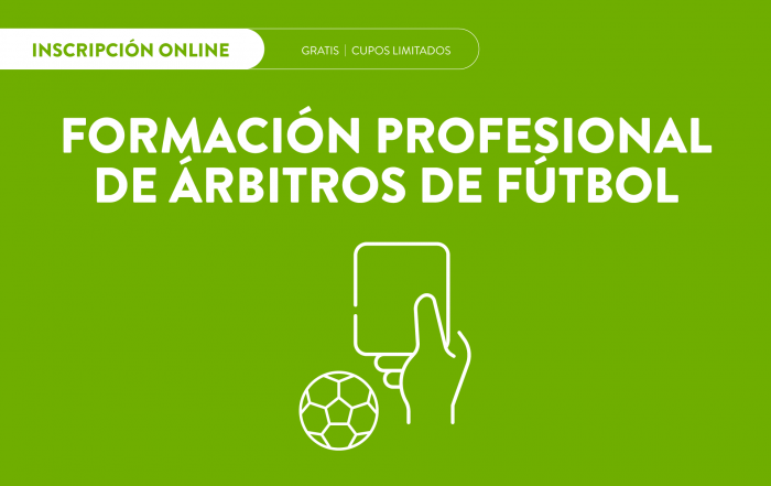 #InscripciónCerrada - ¡Hacete Árbitro Profesional de Fútbol! ⚽ #Inscripción2022