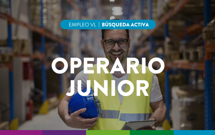 #Postulate🔎 EmpleoVL busca Operario Junior