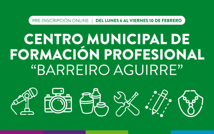 #Inscripción2023 🎨 CFP «BARREIRO AGUIRRE» 🔧