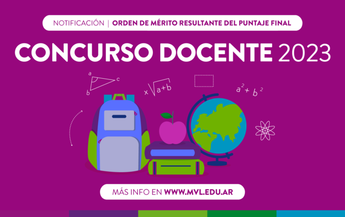 #ConcursoDocente2023 🏅 PUBLICACIÓN DEL ORDEN DE MÉRITO RESULTANTE