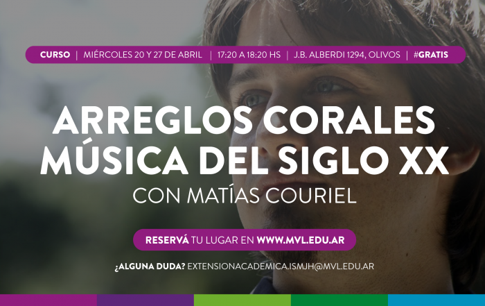 #Curso 🎼 ARREGLOS CORALES - MÚSICA DEL SIGLO XX