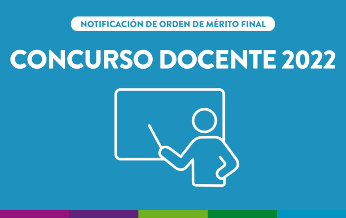#ConcursoDocente2022 👩‍🏫 ÓRDEN DE MÉRITO DEFINITIVO