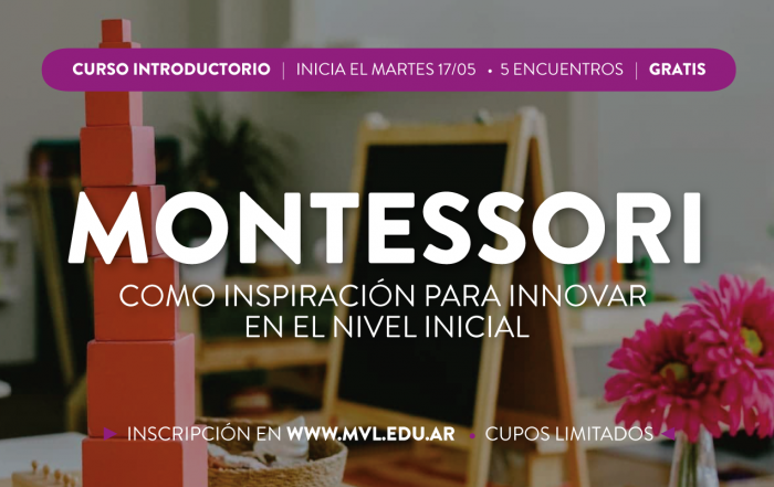 #Montessori 🧒 Curso de Introducción a la Pedagogía