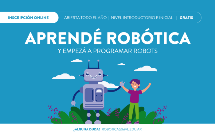 🤖 Programá Robots #Inscribite para 2023