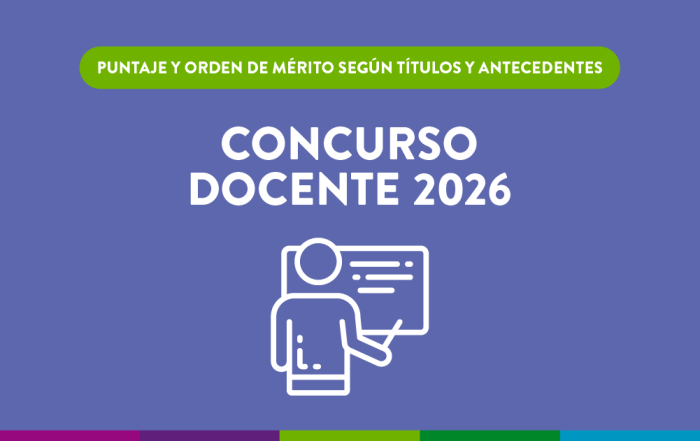 #ConcursoDocente2026 📁 PUNTAJE Y ORDEN DE MÉRITO SEGÚN TÍTULOS Y ANTECEDENTES concurso docente_1000x630 (1)